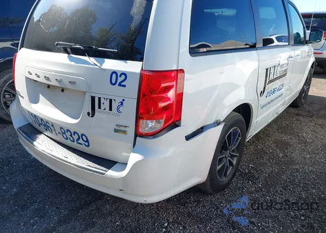 2017 Dodge Grand Caravan Gt from USA, damaged, VIN 2C4RDGEG3HR792396